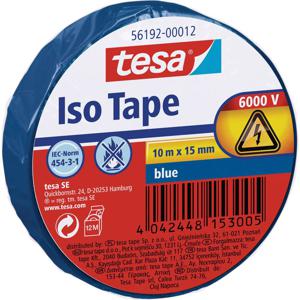 tesa 56192-00012-22 Isolatietape Blauw (l x b) 10 m x 15 mm 1 stuk(s)