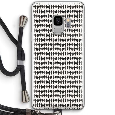 Crazy shapes: Samsung Galaxy S9 Transparant Hoesje met koord