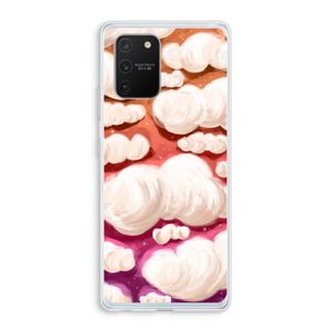 Katoen Wolken: Samsung Galaxy S10 Lite Transparant Hoesje