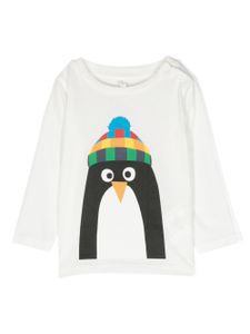 Stella McCartney Kids t-shirt en coton à imprimé graphique - Blanc