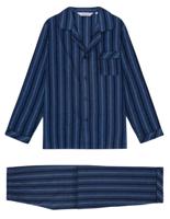 Flanellen Herenpyjama Bio Katoen Copenhagen Blues Ambassador 1867 Maat Extra Extra Large