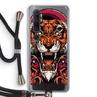 Tiger and Rattlesnakes: Xiaomi Mi Note 10 Pro Transparant Hoesje met koord