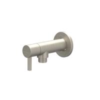 Hoekstopkraan IVY 1/2 3/8 Geborsteld Nickel PVD Hoekstopkraan IVY 1/2 3/8 Geborsteld Nickel PVD