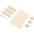 Fender accessoire kit voor Stratocaster aged white