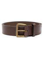 Polo Ralph Lauren ceinture Tumbled en cuir - Marron