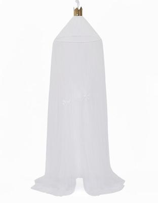 Baby bed gordijn Hung Dome Mosquito netto meisjes kroon opknoping netto prinses tenten (wit)