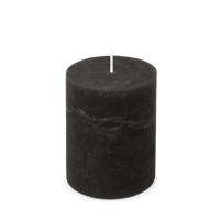 Rustiek Kaars 80/110mm-zwart - Spaas