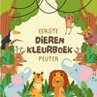 Eerste Dieren Kleurboek Peuter (Paperback)