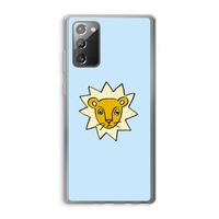 Kleine leeuw: Samsung Galaxy Note 20 / Note 20 5G Transparant Hoesje