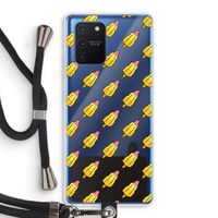 Waterijsjes: Samsung Galaxy Note 10 Lite Transparant Hoesje met koord