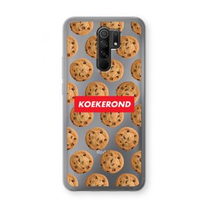 Koekerond: Xiaomi Redmi 9 Transparant Hoesje