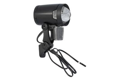 Herrmans koplamp h-black pro aan/uit dynamo