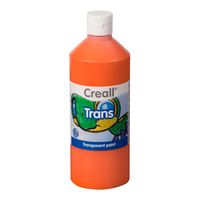 Creall Transparante Verf Oranje, 500ml - thumbnail