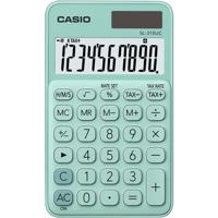 Casio SL-310UC-GN Zakrekenmachine Groen Aantal displayposities: 10 werkt op zonne-energie, werkt op batterijen (b x h x d) 70 x 8 x 118 mm - thumbnail