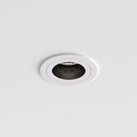 Astro Pinhole Slimline Round Fixed FR IBS IP65 excl. GU10 mat wit 1434001 - thumbnail