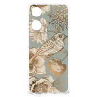 Case voor OPPO A58 | A78 5G Vintage Bird Flowers - thumbnail