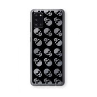 Musketon Skulls: Samsung Galaxy A31 Transparant Hoesje