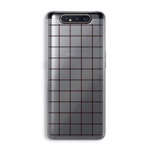 Rooster: Samsung Galaxy A80 Transparant Hoesje