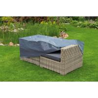 Nature tuinmeubelafdekhoes voor 2-zits loungebank afdekking (grijs, 6031600)