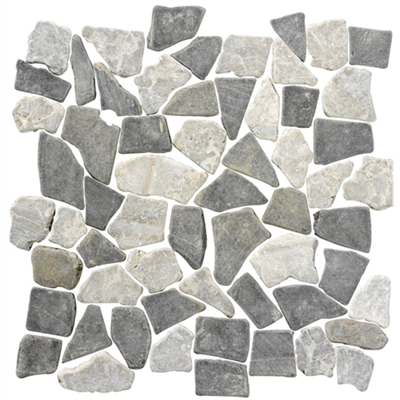 Terre d&apos;Azur Stone Palladiana Perla Grey/Silva Grey 30x30 cm