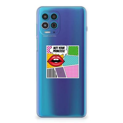 Motorola Moto G100 | Sillicone Back Cover | Popart Princess Motorola Moto G100 | Sillicone Back Cover | Popart Princess