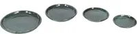 Mcollections Schotel Geglazuurd - Ø29 x H3 cm - Mosgroen