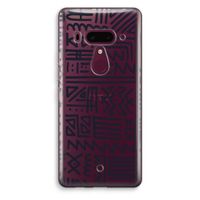 Marrakech print: HTC U12+ Transparant Hoesje