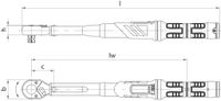 Gedore Momentsleutel Dremaster UK 1/2 - 2641305 - thumbnail