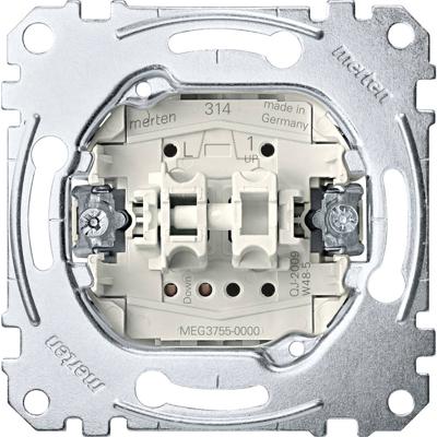 Merten MEG3755-0000 Rolluikknop Inzetstuk Wit 1 stuk(s)
