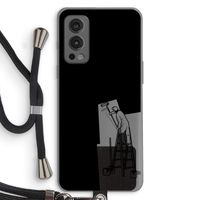Musketon Painter: OnePlus Nord 2 5G Transparant Hoesje met koord