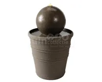 Waterornament Bol Antraciet 72,5cm