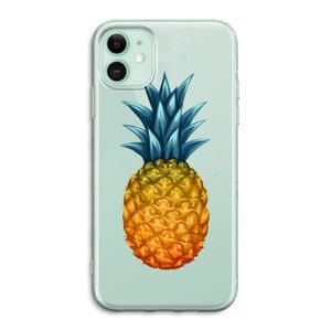 Grote ananas: iPhone 11 Transparant Hoesje