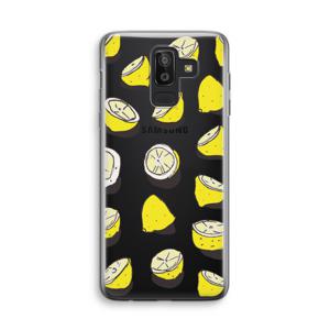 When Life Gives You Lemons...: Samsung Galaxy J8 (2018) Transparant Hoesje