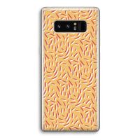 Camouflage: Samsung Galaxy Note 8 Transparant Hoesje