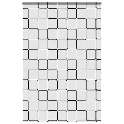 Doucherolgordijn met cassette 150x240 cm stofbreedte 146 cm