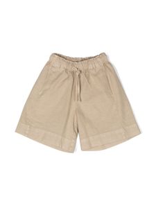 Il Gufo short en coton mélangé - Marron