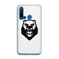 Angry Bear (white): Huawei P20 Lite (2019) Transparant Hoesje