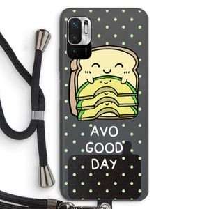 Avo Good Day: Xiaomi Redmi Note 10 5G Transparant Hoesje met koord