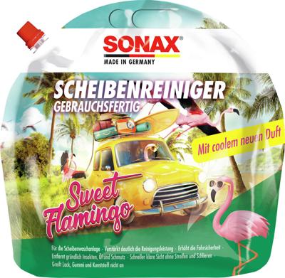 SONAX vensterreiniger window cleaner 3 l sweet flamingo