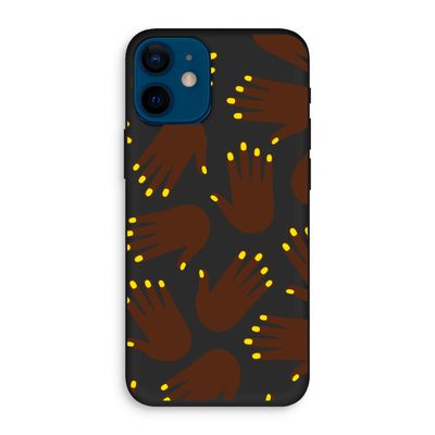 Hands dark: iPhone 12 mini Biologisch afbreekbaar hoesje
