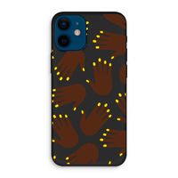 Hands dark: iPhone 12 mini Biologisch afbreekbaar hoesje