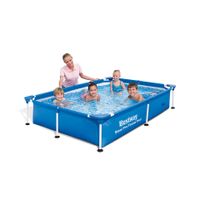 Bestway Steel Pro Splash Junior Frame zwembad - 221x150x43 cm