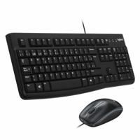 Toetsenbord en muis Logitech 920-002550 Zwart Qwerty Spaans