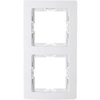 KOPP Paris HK05 Afdekraam - 2-voudig - Glanzend Arctic Wit