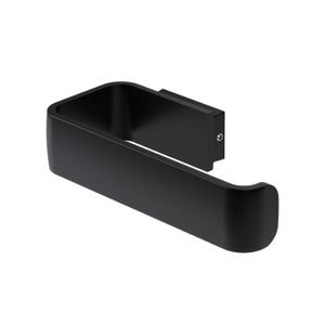 Toiletrolhouder Haceka Aline Black 15,6x3,5 cm Aluminium Mat Zwart Haceka