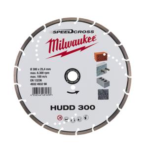 Milwaukee HUDD 300 mm - 1 pc Diamantslijpschijf beton SpeedCross Extreme HUDD 300 mm - 4932493298