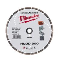 Milwaukee HUDD 300 mm - 1 pc Diamantslijpschijf beton SpeedCross Extreme HUDD 300 mm - 4932493298