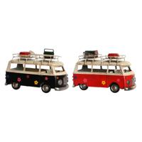 Decoratieve figuren DKD Home Decor Rood Marineblauw Vintage 28 x 14 x 18 cm (2 Stuks)