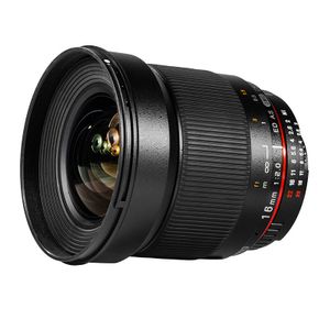 Samyang 16mm f/2.0 ED AS UMC CS Canon EF-S-mount objectief