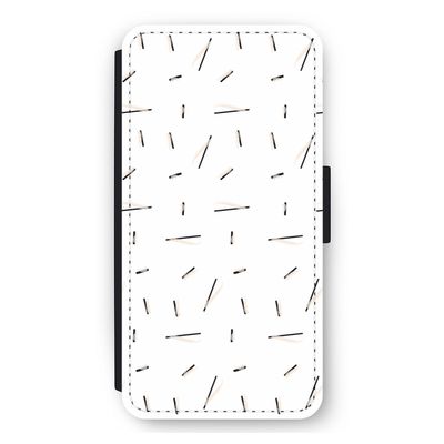 Hipster stripes: iPhone 11 Flip Hoesje